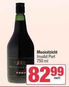 Mooiuitzicht Invalid Port-750ml Each