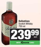 Ballantines Scotch Whisky-750ml