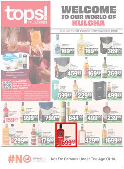 TOPS at SPAR Namibia : Welcome To The World Of Kulcha (21 October - 09 November 2025), page 1