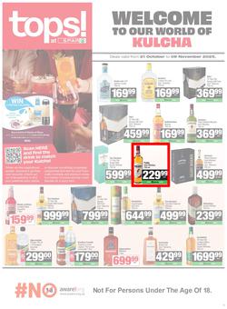TOPS at SPAR Namibia : Welcome To The World Of Kulcha (21 October - 09 November 2025), page 1