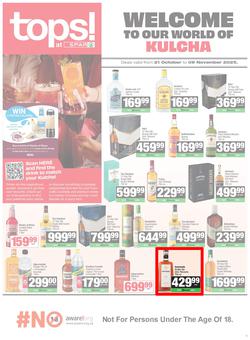TOPS at SPAR Namibia : Welcome To The World Of Kulcha (21 October - 09 November 2025), page 1