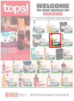 TOPS at SPAR Namibia : Welcome To The World Of Kulcha (21 October - 09 November 2025), page 1