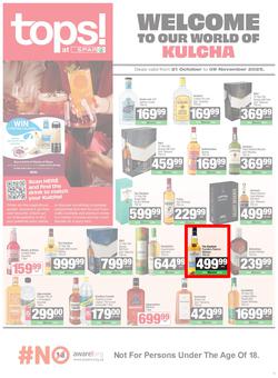 TOPS at SPAR Namibia : Welcome To The World Of Kulcha (21 October - 09 November 2025), page 1
