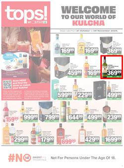 TOPS at SPAR Namibia : Welcome To The World Of Kulcha (21 October - 09 November 2025), page 1