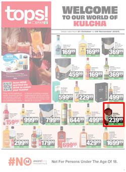 TOPS at SPAR Namibia : Welcome To The World Of Kulcha (21 October - 09 November 2025), page 1