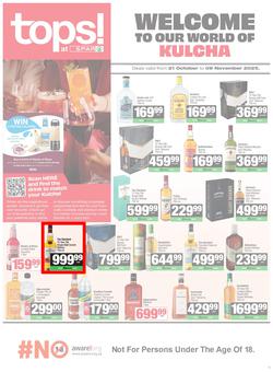 TOPS at SPAR Namibia : Welcome To The World Of Kulcha (21 October - 09 November 2025), page 1