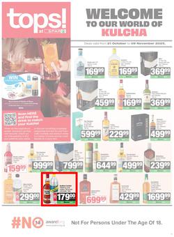 TOPS at SPAR Namibia : Welcome To The World Of Kulcha (21 October - 09 November 2025), page 1