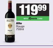 Alto Rouge-750ml Each