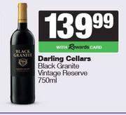 Darling Cellars Black Granite Vintage Reserve-750ml Each