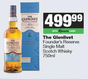 The Glenlivet Founder's Reserve Single Malt Scotch Whisky-750ml