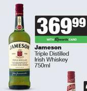 Jameson Triple Distilled Irish Whisky-750ml 
