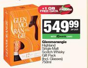Glenmorangie Highland Single Malt Scotch Whisky Gift Pack (Incl.Glasses)-750ml Per Pack