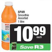 Spar Smoothie Assorted-1L Each