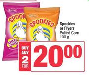 Spookies Or Flyers Puffed Corn-For 2 x 100g