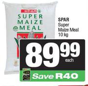 Spar Super Maize Meal-10Kg Each