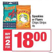 Spookies Or Flyers Chips Strips-For 2 x 4s