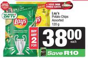 Lay's Potato Chips Assorted-For 2 x 120g