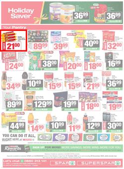 SPAR & SUPERSPAR Western Cape : Christmas Super Savings (21 October - 09 November 2025), page 12