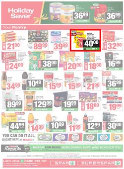 SPAR & SUPERSPAR Western Cape : Christmas Super Savings (21 October - 09 November 2025), page 12
