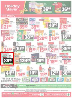 SPAR & SUPERSPAR Western Cape : Christmas Super Savings (21 October - 09 November 2025), page 12