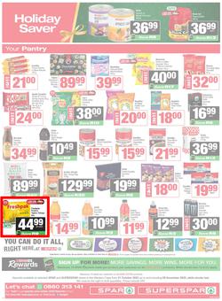 SPAR & SUPERSPAR Western Cape : Christmas Super Savings (21 October - 09 November 2025), page 12