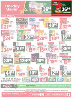 SPAR & SUPERSPAR Western Cape : Christmas Super Savings (21 October - 09 November 2025), page 12