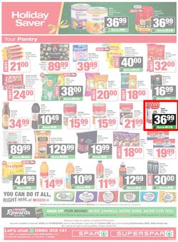 SPAR & SUPERSPAR Western Cape : Christmas Super Savings (21 October - 09 November 2025), page 12