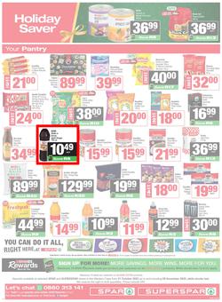 SPAR & SUPERSPAR Western Cape : Christmas Super Savings (21 October - 09 November 2025), page 12
