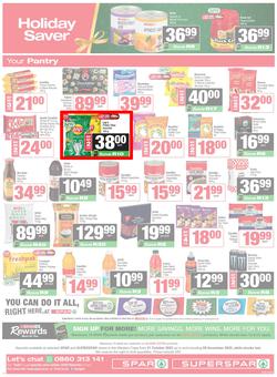 SPAR & SUPERSPAR Western Cape : Christmas Super Savings (21 October - 09 November 2025), page 12