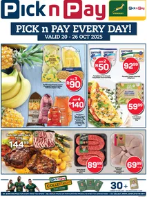 Pick n Pay Gauteng, Free State, North West, Mpumalanga, Limpopo & Northern Cape : Weekly Specials (20 October - 26 October 2025)