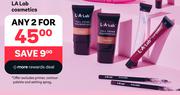 LA Lab Cosmetics -Any 2 For.