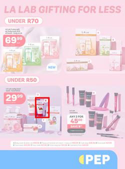 PEP : Specials (24 October - 26 November 2025), page 1