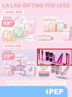 PEP : Specials (24 October - 26 November 2025), page 1