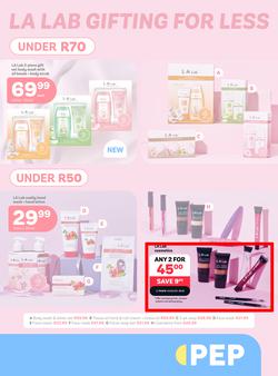 PEP : Specials (24 October - 26 November 2025), page 1