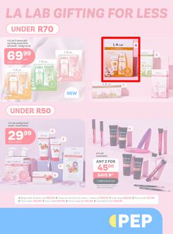 PEP : Specials (24 October - 26 November 2025), page 1