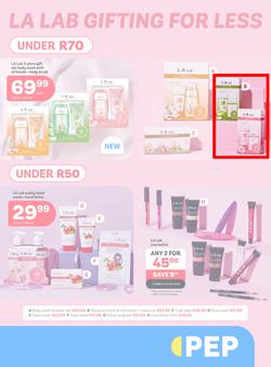 PEP : Specials (24 October - 26 November 2025), page 1