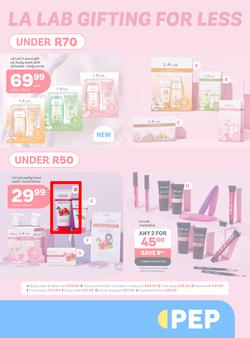 PEP : Specials (24 October - 26 November 2025), page 1