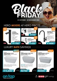 On Tap : Black Friday (21 October - 30 November 2025)