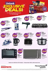 Shoprite : Exclusive Deals (20 October - 09 November 2025)