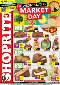 Shoprite Western Cape : Wednesday Is Market Day (22 October 2025 Only)