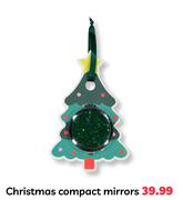 Christmas Compact Mirrors