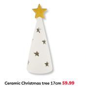 Ceramic Christmas Trees 17cm