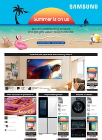Samsung : Summer Is On Us (20 October 2025 - 25 January 2026)