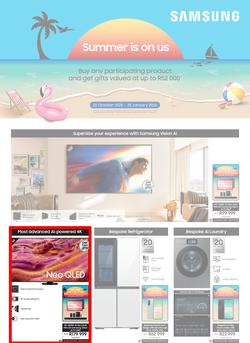 Samsung : Summer Is On Us (20 October 2025 - 19 January 2026), page 1