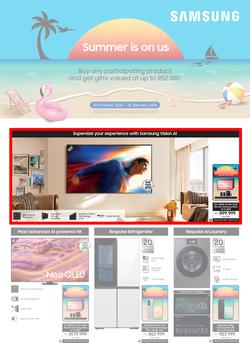 Samsung : Summer Is On Us (20 October 2025 - 19 January 2026), page 1