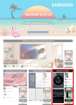 Samsung : Summer Is On Us (20 October 2025 - 19 January 2026), page 1