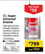 Plascon Super Universal Enamel 10729002-5Ltr