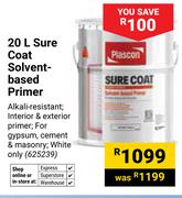 Plascon Sure Coat Solvent Based Primer 625239-20Ltr