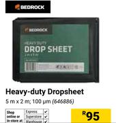 Bedrock Heavy-Duty Dropsheet 646886