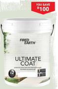 Fired Earth 5L Ultimate Coat